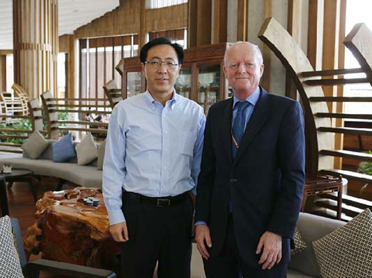 中免集團(tuán)董事長、總經(jīng)理 彭輝接受穆迪報(bào)道專訪